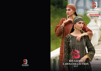 Sharaddha designer bin saeed vol 15 women indian kurtis tops sydney