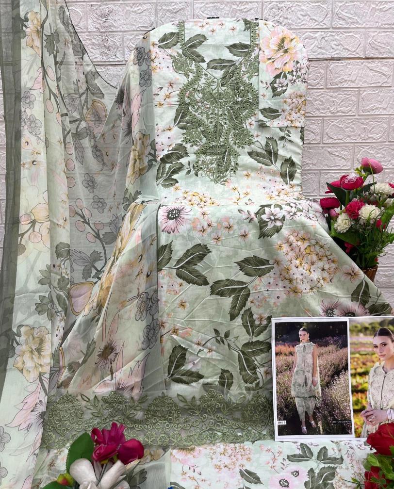 Sharaddha designer flora vol 1 salwar suit market in India