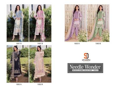 Sharaddha designer needle wonder vol 1 salwar kameez Wholesale clothing market in Delhi
