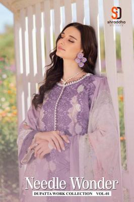 Sharaddha designer needle wonder vol 1 salwar kameez Wholesale clothing market in Delhi
