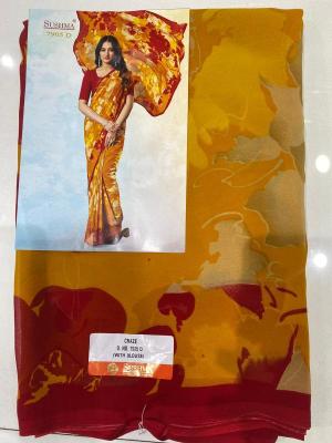 Shorya digital printed Saree manufacturers in Ahmedabad