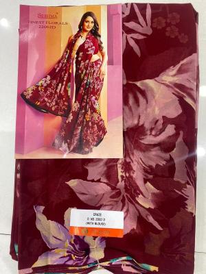 Shorya digital printed Saree manufacturers in Ahmedabad