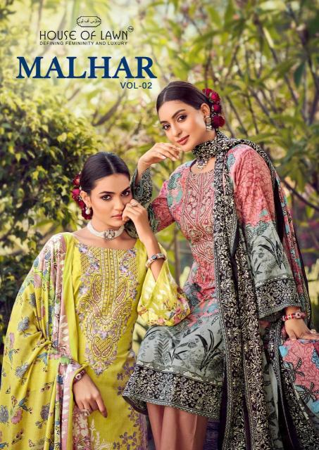 Shorya house of lawn malhar v.2 Dress material market in Surat