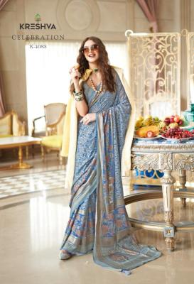 Shorya kreshva celebration Saree wholesale online shopping in India