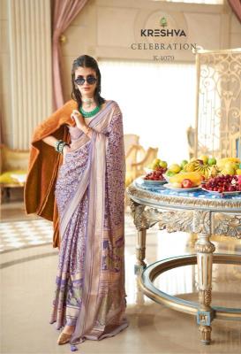 Shorya kreshva celebration Saree wholesale online shopping in India