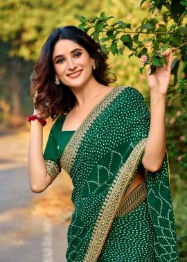 Shorya mono georgette with lace work Wholesale saree manufacturers