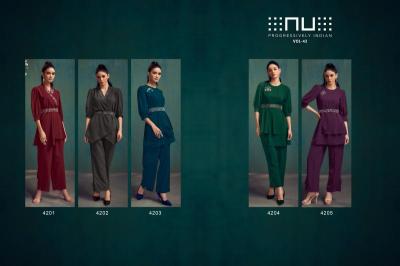 Shorya nitara sparkles vol-7 coord set indian kurti style