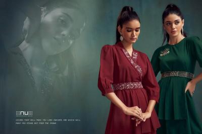 Shorya nitara sparkles vol-7 coord set indian kurti style