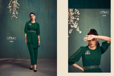 Shorya nitara sparkles vol-7 coord set indian kurti style