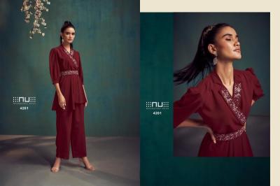 Shorya nitara sparkles vol-7 coord set indian kurti style