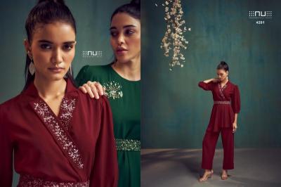 Shorya nitara sparkles vol-7 coord set indian kurti style