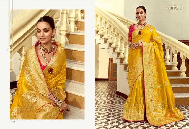 Shorya sunehri alankar Designer sarees wholesale India