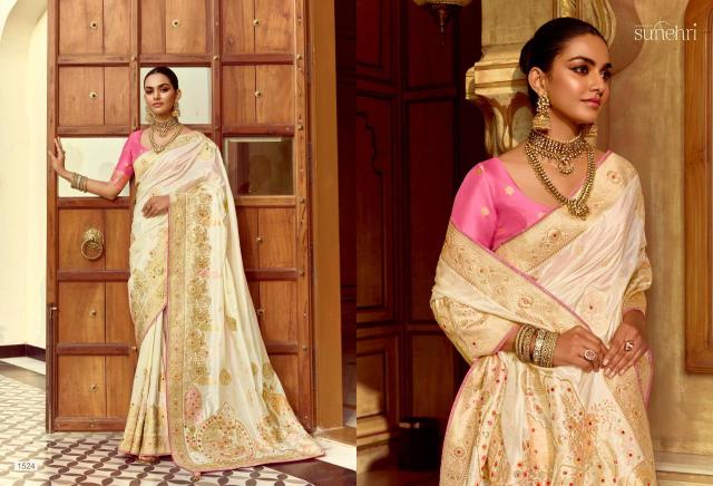 Shorya sunehri alankar Designer sarees wholesale India