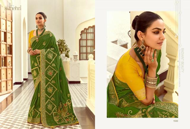 Shorya sunehri alankar Designer sarees wholesale India