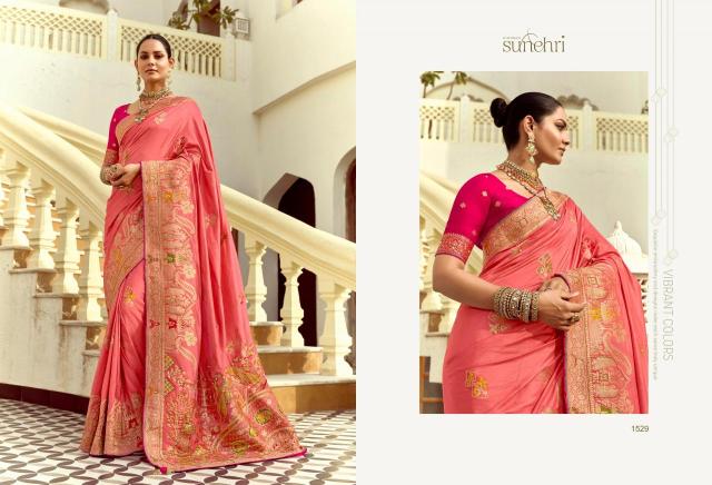 Shorya sunehri alankar Designer sarees wholesale India