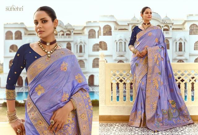 Shorya sunehri alankar Designer sarees wholesale India
