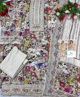 Shree fab KT - 234 maslin Fancy dress materials wholesale