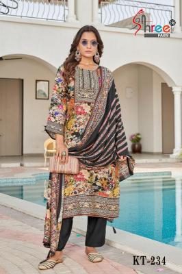 Shree fab KT-234 Wholesale unstitched dress materials