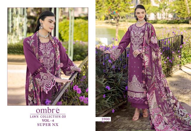 Shree fab ombre lawn collection vol 4 Mumbai wholesale market