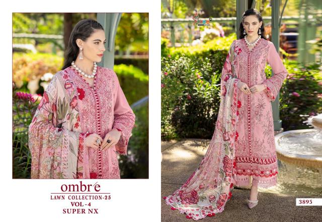 Shree fab ombre lawn collection vol 4 Mumbai wholesale market