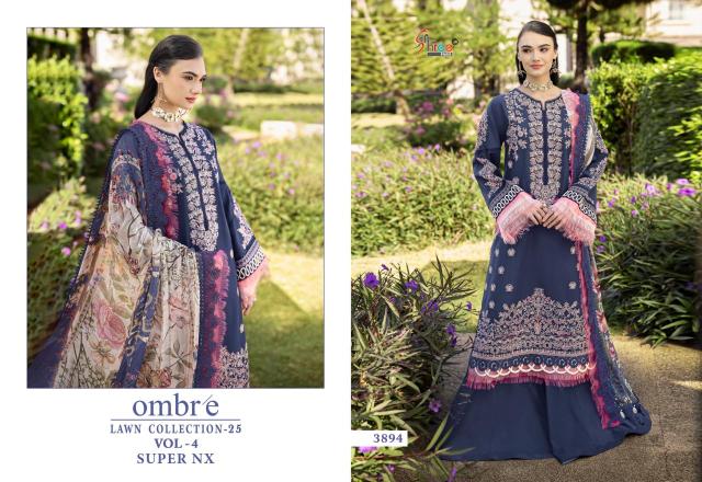Shree fab ombre lawn collection vol 4 Mumbai wholesale market