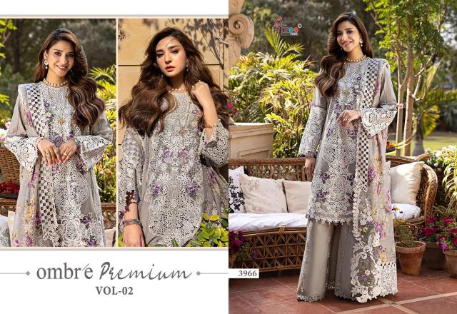 Shree fab ombre premium vol 2 Salwar Kameez Gujarat textile market rates