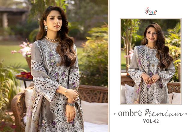 Shree fab ombre premium vol 2 Salwar Kameez Gujarat textile market rates