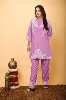 Shree salasar Mf present rayon coord set Kurti manufacturer India