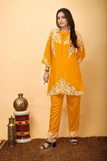 Shree salasar Mf present rayon coord set Kurti manufacturer India