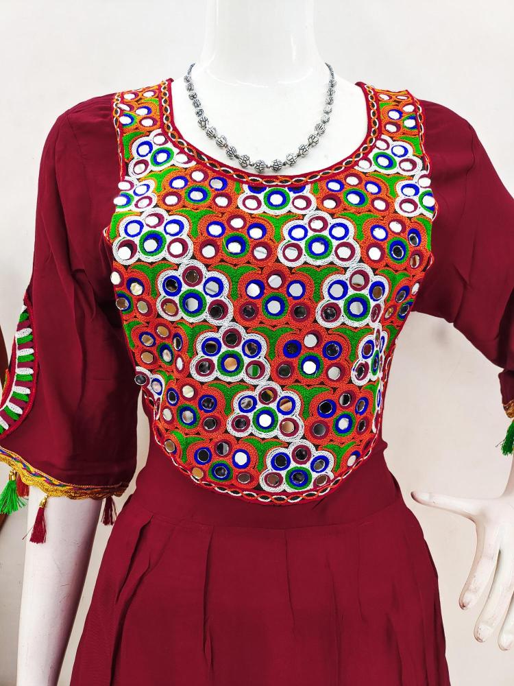 Shree salasar rayon indian western kurtis