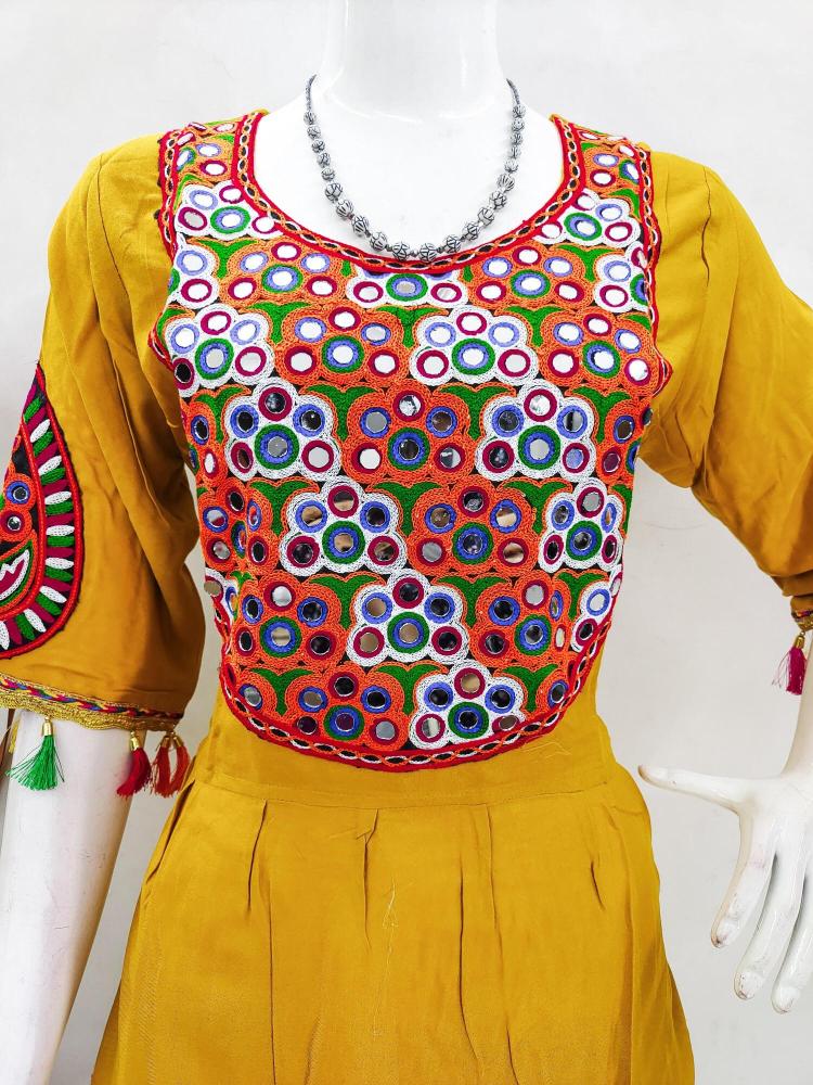 Shree salasar rayon indian western kurtis