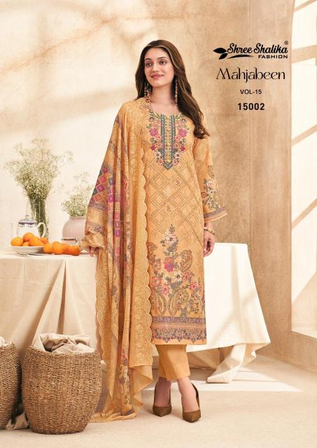 Shree salika mahjabeen vol 15 Dress material wholesale market