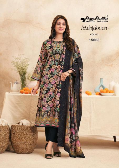 Shree salika mahjabeen vol 15 Dress material wholesale market