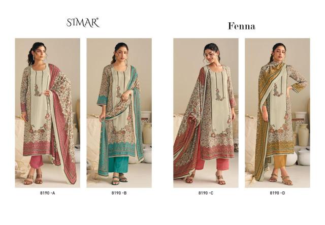 Simar glossy fenna Dress materials wholesalers in India 