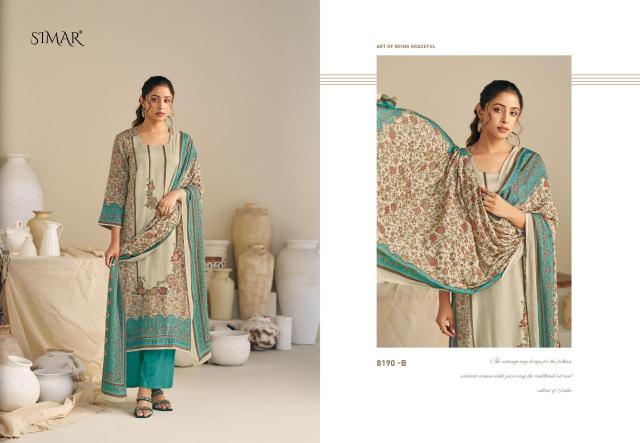 Simar glossy fenna Dress materials wholesalers in India 