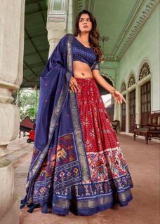 Sitara Tussar Silk wedding lehenga wholesale surat