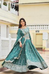 Sn 2305 Designer Faux Georgette Best lehenga choli wholesalers