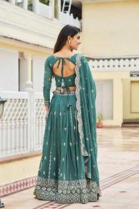 Sn 2305 Designer Faux Georgette Best lehenga choli wholesalers