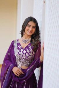 Sn 2338 Designer Embroidered Bulk lehenga choli suppliers in Mumbai