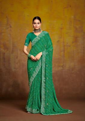 Stavan bindni georgette Pune wholesale saree shops