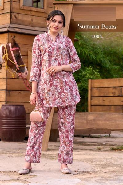 Summer Beats vol 3 Printed Co Ord Set Wholesale kurtis in Mumbai