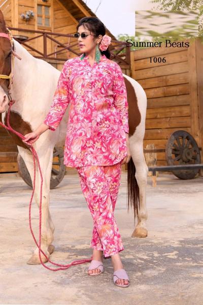 Summer Beats vol 6 Printed Co Ord Set Kurti dealers in Ahmedabad