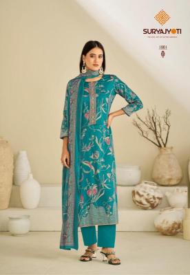 Suryajyoti karishma vol-01 Wholesale dress material suppliers in Rajkot