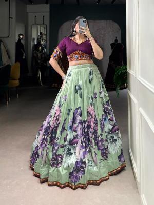 Tasar Silk Co-ord Set 1734 Party wear lehenga choli suppliers