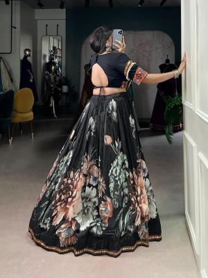 Tasar Silk Co-ord Set 1734 Party wear lehenga choli suppliers