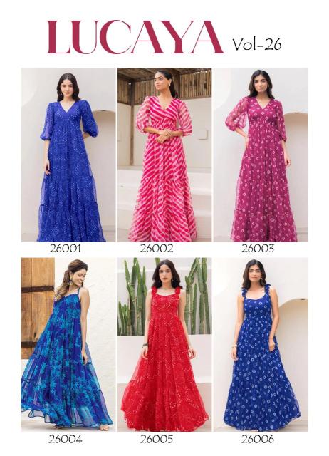 Universal lucaya vol 26 Wholesale kurtis in Surat