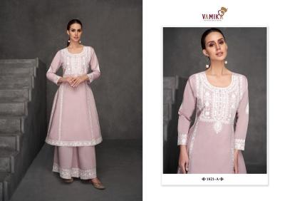 Vamika fiza viscos roman silk salwar suit manufacturers in Gujarat