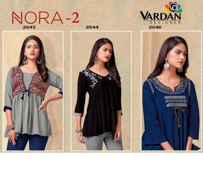 Vardan designer nora vol 2 Designer kurtis at wholesale rates