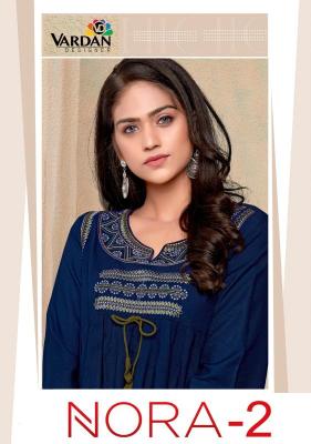 Vardan designer nora vol 2 Designer kurtis at wholesale rates
