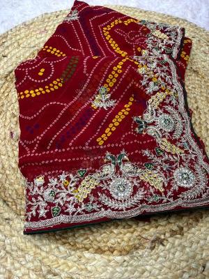 Vinayak rakhi special Bollywood sarees online in Ahmedabad